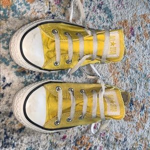 Yellow Converse